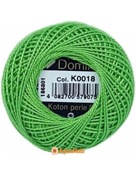 Domino Koton Perle 8 Domino Koton Perle K0018 (No:8) K0018 (No:8)