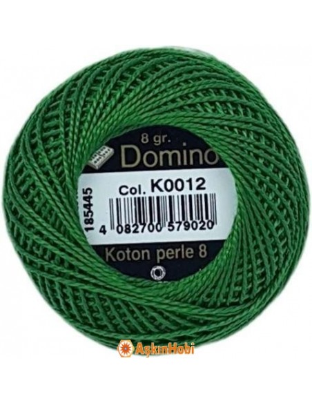 Domino Cotton Perle 8 Domino Koton Perle K0012 (No:8) K0012 (No:8)