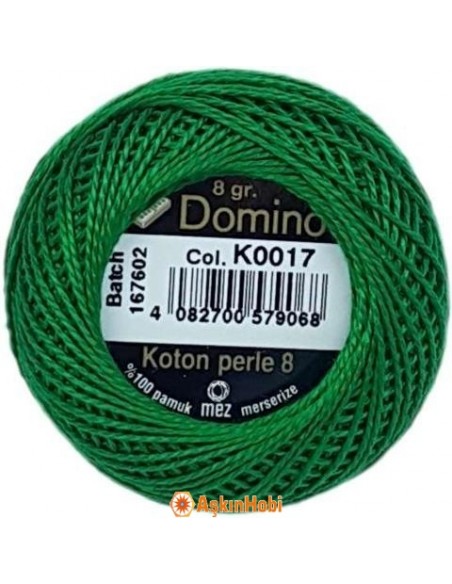 Domino Cotton Perle 8 Domino Koton Perle K0017 (No:8) K0017 (No:8) Domino Cotton Perle 8 Domino Koton Perle K0017 (No:8) K0017 (No:8)
