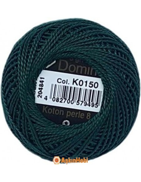 Domino Cotton Perle 8 Domino Koton Perle K0150 (No:8) K0150 (No:8)