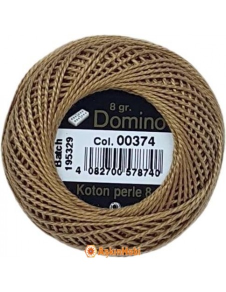 Domino Cotton Perle 8 Domino Koton Perle 00374 (No:8) 00374 (No:8)