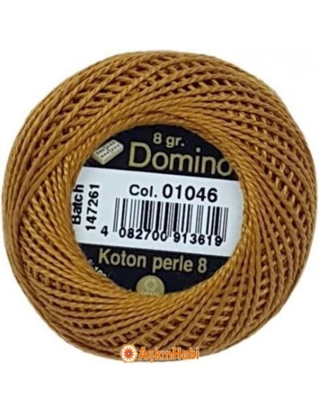 Domino Cotton Perle 8 Domino Koton Perle 01046 (No:8) 01046 (No:8) Domino Cotton Perle 8 Domino Koton Perle 01046 (No:8) 01046 (No:8)