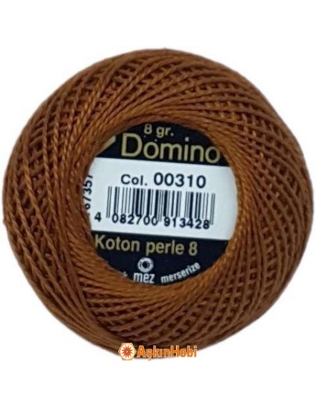 Domino Cotton Perle 8 Domino Koton Perle 00310 (No:8) 00310 (No:8)