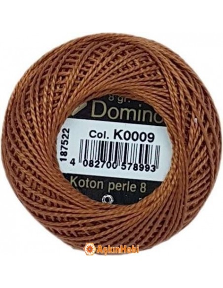 Domino Koton Perle 8 Domino Koton Perle K0009 (No:8) K0009 (No:8)