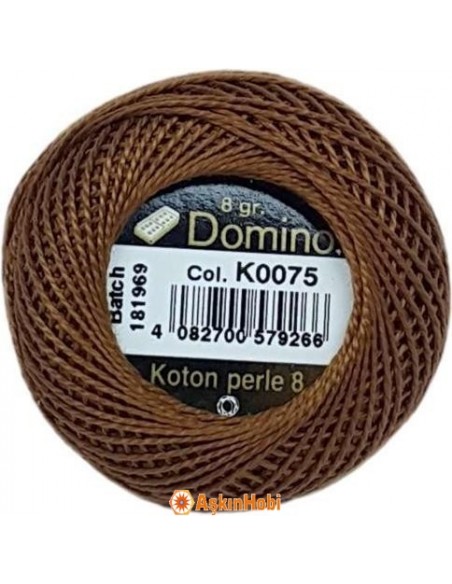 Domino Koton Perle 8 Domino Koton Perle K0075 (No:8) K0075 (No:8) Domino Koton Perle 8 Domino Koton Perle K0075 (No:8) K0075 (No:8)