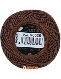 Domino Cotton Perle 8 Domino Koton Perle K0035 (No:8) K0035 (No:8)