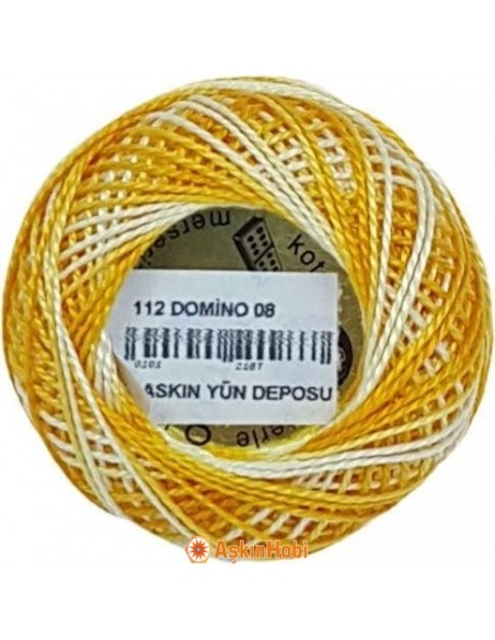 Domino Cotton Perle 8 Domino Koton Perle K0112 (No:8) K0112 (No:8)