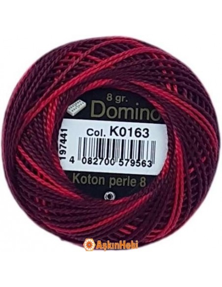 Domino Koton Perle 8 Domino Koton Perle K0163 (No:8) K0163 (No:8) Domino Koton Perle 8 Domino Koton Perle K0163 (No:8) K0163 (No:8)
