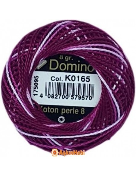 Domino Cotton Perle 8 Domino Koton Perle K0165 (No:8) K0165 (No:8)