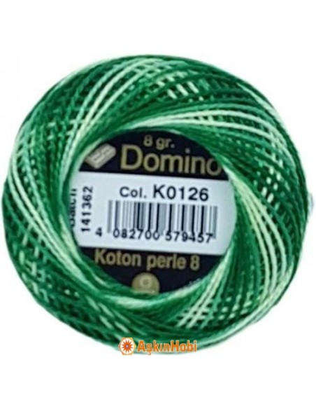 Domino Cotton Perle 8 Domino Koton Perle K0126 (No:8) K0126 (No:8) Domino Cotton Perle 8 Domino Koton Perle K0126 (No:8) K0126 (No:8)