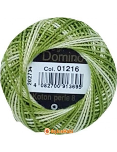 Domino Koton Perle 8 Domino Koton Perle 01216 (No:8) 01216 (No:8)