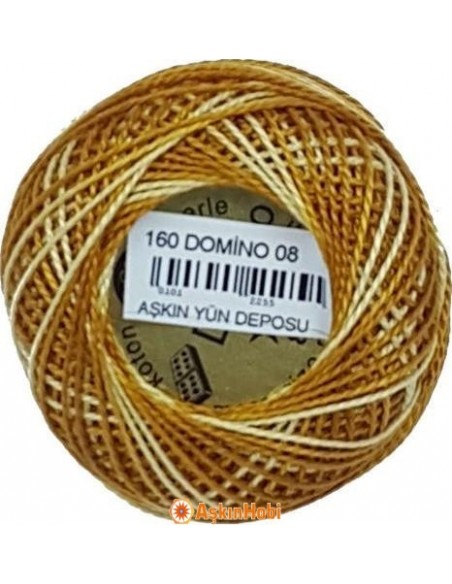 Domino Cotton Perle 8 Domino Koton Perle K0160 (No:8) K0160 (No:8)
