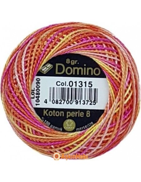 Domino Cotton Perle 8 Domino Koton Perle 01315 (No:8) 01315 (No:8)