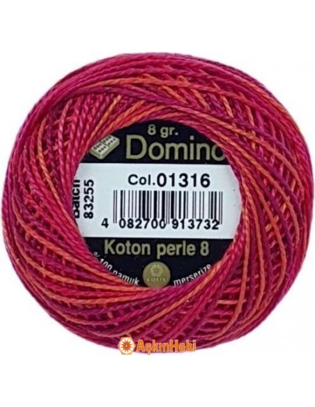 Domino Cotton Perle 8 Domino Koton Perle 01316 (No:8) 01316 (No:8)