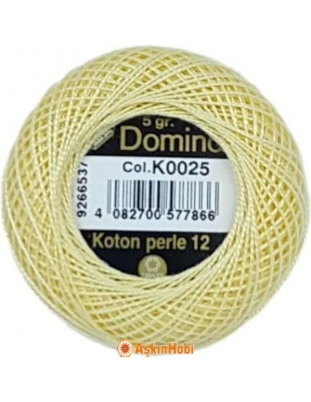 Domino Koton Perle 12 Domino Koton Perle K0025 (No:12) K0025 (No:12)