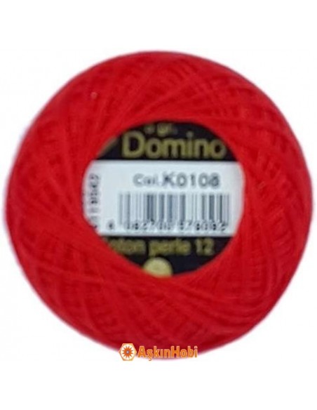 Domino Cotton Perle 12 Domino Koton Perle K0108 (No:12) K0108 (No:12)