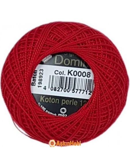 Domino Koton Perle 12 Domino Koton Perle K0008 (No:12) K0008 (No:12)
