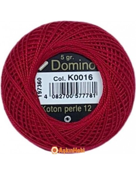 Domino Cotton Perle 12 Domino Koton Perle K0016 (No:12) K0016 (No:12) Domino Cotton Perle 12 Domino Koton Perle K0016 (No:12) K0016 (No:12)