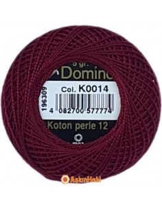 Domino Cotton Perle 12 Domino Koton Perle K0014 (No:12) K0014 (No:12)