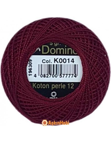 Domino Koton Perle 12 Domino Koton Perle K0014 (No:12) K0014 (No:12)