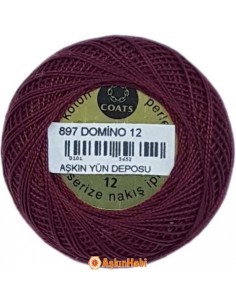 Domino Koton Perle 12 Domino Koton Perle 00897 (No:12) 00897 (No:12)
