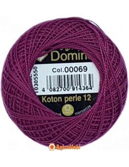 Domino Koton Perle 12 Domino Koton Perle 00069 (No:12) 00069 (No:12)