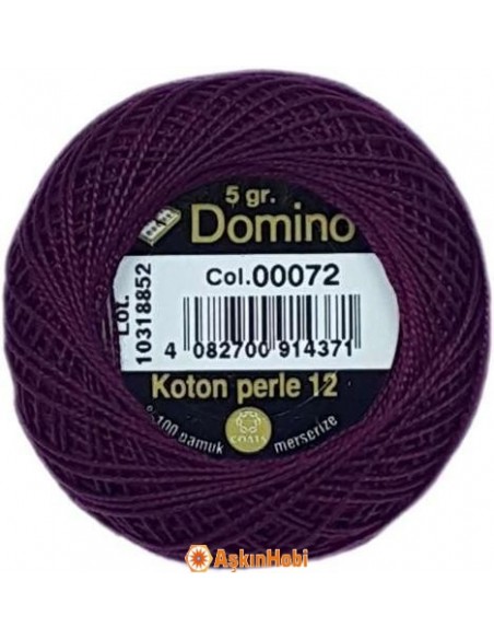 Domino Koton Perle 12 Domino Koton Perle 00072 (No:12) 00072 (No:12)