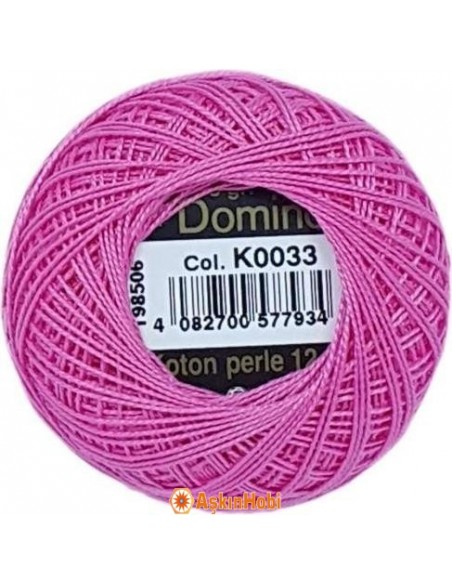 Domino Cotton Perle 12 Domino Koton Perle K0033 (No:12) K0033 (No:12)