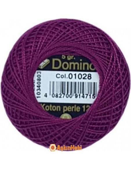 Domino Cotton Perle 12 Domino Koton Perle 01028 (No:12) 01028 (No:12)