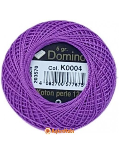Domino Cotton Perle 12 Domino Koton Perle K0004 (No:12) K0004 (No:12)