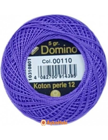 Domino Koton Perle 12 Domino Koton Perle 00110 (No:12) 00110 (No:12)
