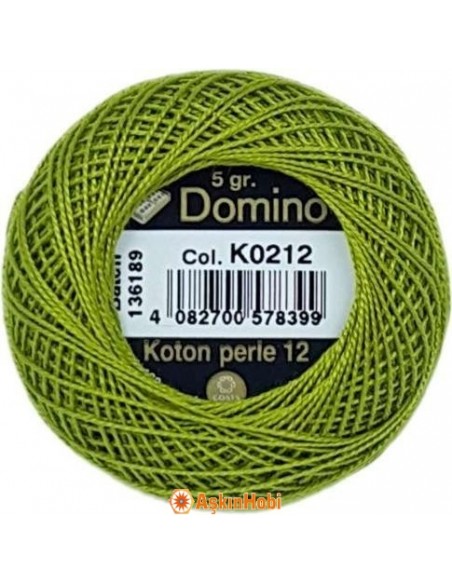 Domino Cotton Perle 12 Domino Koton Perle K0212 (No:12) K0212 (No:12) Domino Cotton Perle 12 Domino Koton Perle K0212 (No:12) K0212 (No:12)
