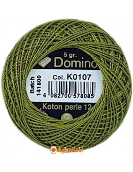 Domino Cotton Perle 12 Domino Koton Perle K0107 (No:12) K0107 (No:12)