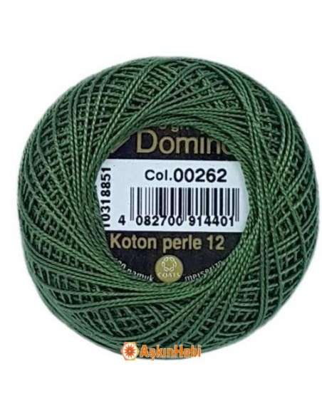 Domino Cotton Perle 12 Domino Koton Perle 00262 (No:12) 00262 (No:12)