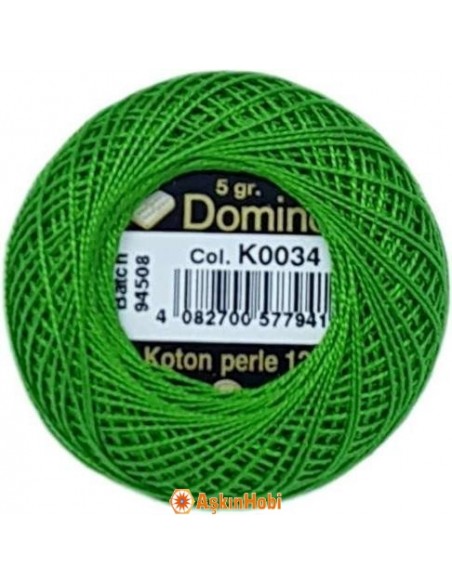 Domino Cotton Perle 12 Domino Koton Perle K0034 (No:12) K0034 (No:12)
