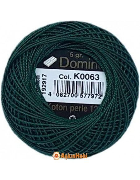 Domino Cotton Perle 12 Domino Koton Perle K0063 (No:12) K0063 (No:12)