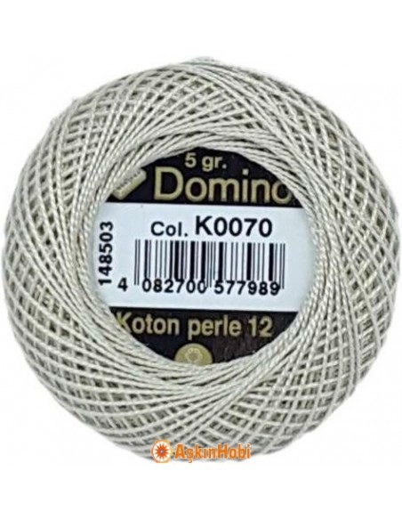 Domino Cotton Perle 12 Domino Koton Perle K0070 (No:12) K0070 (No:12) Domino Cotton Perle 12 Domino Koton Perle K0070 (No:12) K0070 (No:12)