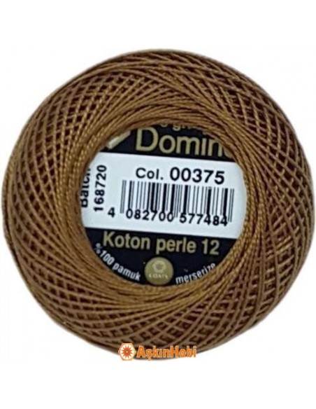 Domino Koton Perle 12 Domino Koton Perle 00375 (No:12) 00375 (No:12)