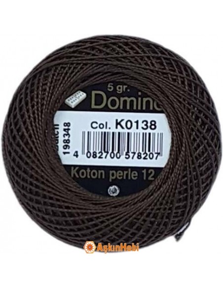 Domino Cotton Perle 12 Domino Koton Perle K0138 (No:12) K0138 (No:12) Domino Cotton Perle 12 Domino Koton Perle K0138 (No:12) K0138 (No:12)