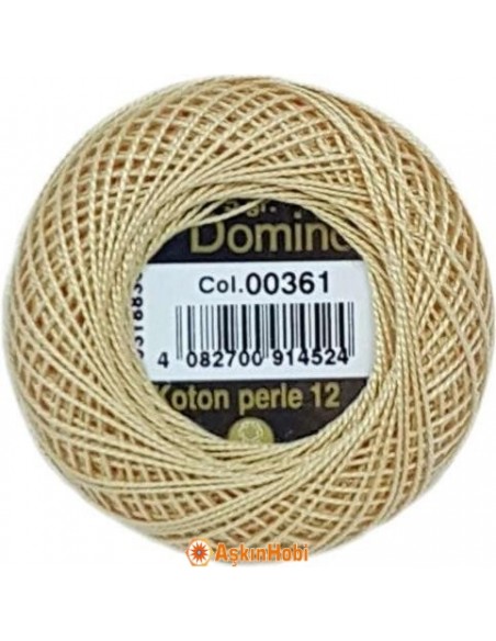 Domino Cotton Perle 12 Domino Koton Perle 00361 (No:12) 00361 (No:12)