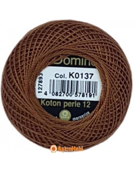 Domino Cotton Perle 12 Domino Koton Perle K0137 (No:12) K0137 (No:12)