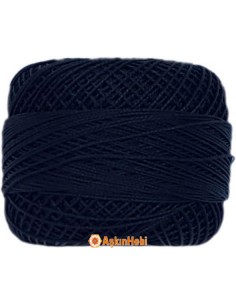 Domino Cotton Perle 12 Domino Koton Perle Siyah (No:12) Siyah (No:12) 2