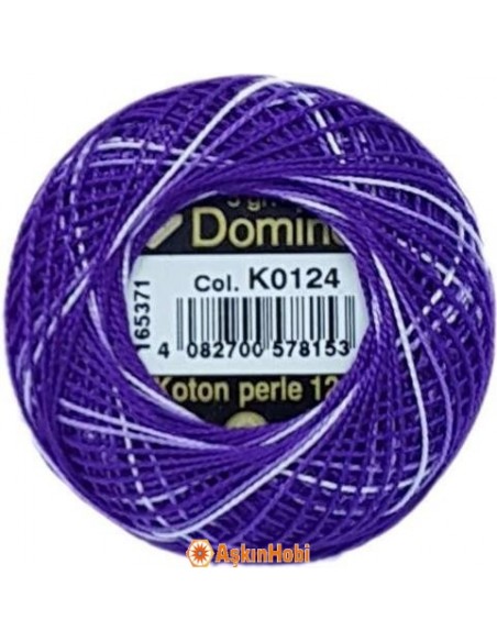 Domino Cotton Perle 12 Domino Koton Perle K0124 (No:12) K0124 (No:12)