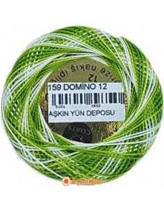 Domino Koton Perle 12 Domino Koton Perle K0159 (No:12) K0159 (No:12)