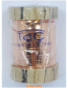 Tel Kırma Malzemeleri Taç Tel Kırma Teli BAKIR 250g (520m) 250g (520m)
