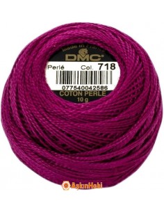 Dmc Coton Perle Art 116 DMC Coton Perle 718 (No:8-12) art  718