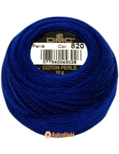 Dmc Coton Perle Art 116 DMC Coton Perle 820 (No:8-12) art  820