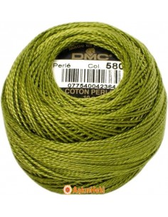 Dmc Coton Perle Art 116 DMC Coton Perle 580 (No:8-12) art  580