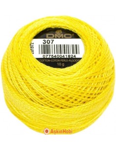 Dmc Coton Perle Art 116 DMC Coton Perle 307 (No:8-12) art  307