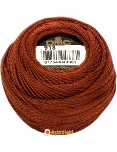 Dmc Coton Perle Art 116 DMC Coton Perle 918 (No:8-12) art  918